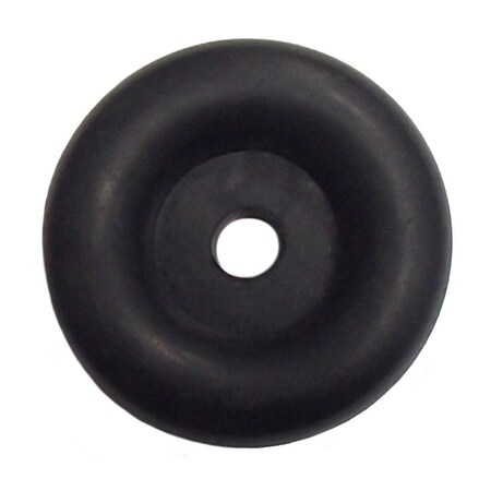 (1)- 2.5" Round Rubber Bumper for Cargo Truck Trailer Rear Ramp Door Stop